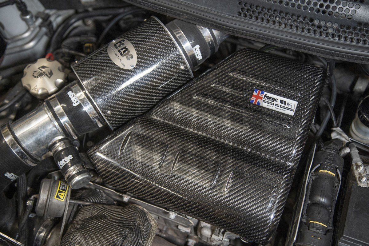 Forge Motorsport Carbon Fiber Engine Cover 500 / 595 Abarth