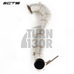 CTS Turbo  Downpipe with Sports Catalyst Mercedes A45 W176 / CLA45 AMG C117