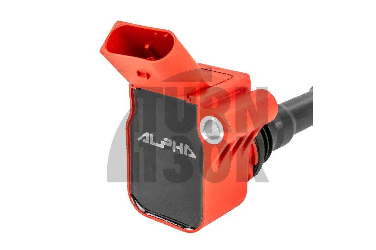 red ignition coils for Audi RS3 8V.5 and TTRS 8S 2.5 TFSI Alpha Competition