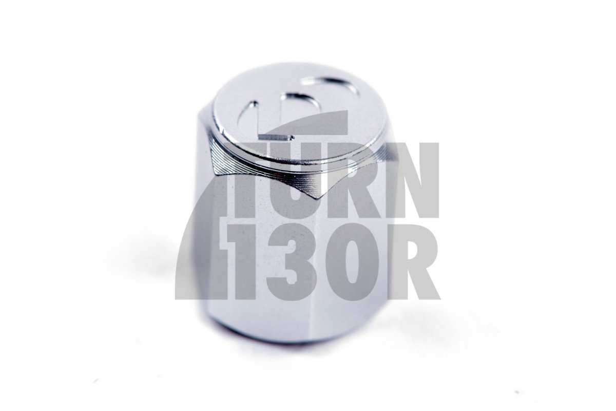 Dinan Valve Stem Caps in Silver, Black, or Gunmetal