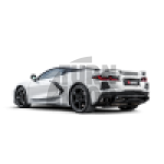 Akrapovic Slip-On Line (Titanium) for Corvette Stingray (C8)