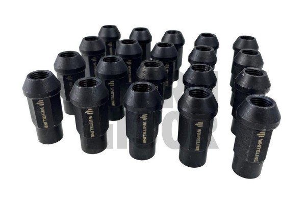 12x150 / 12x125 Wheels Lugs Nuts Black Whiteline