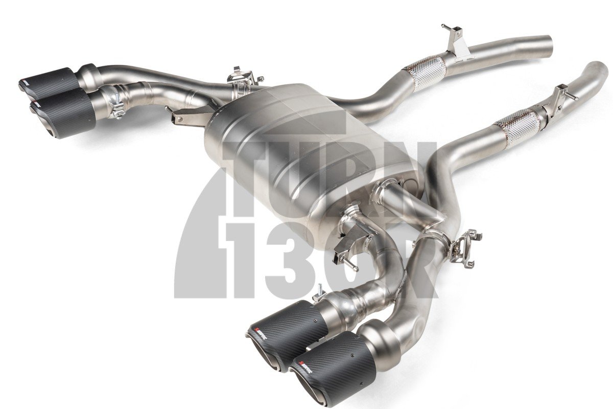 Akrapovic Slip-On Titanium Exhaust for BMW X3M F97 / X4M F98