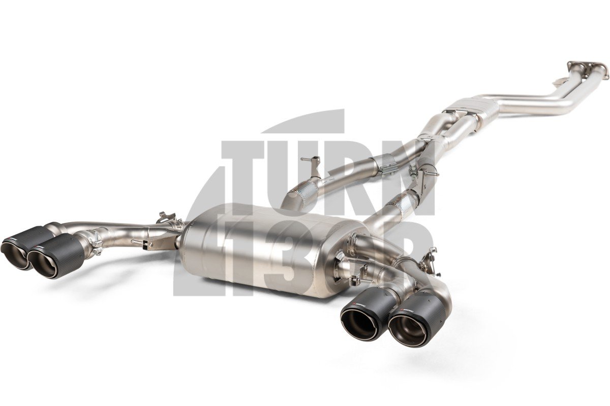 Akrapovic Slip-On Titanium Exhaust for BMW X3M F97 / X4M F98