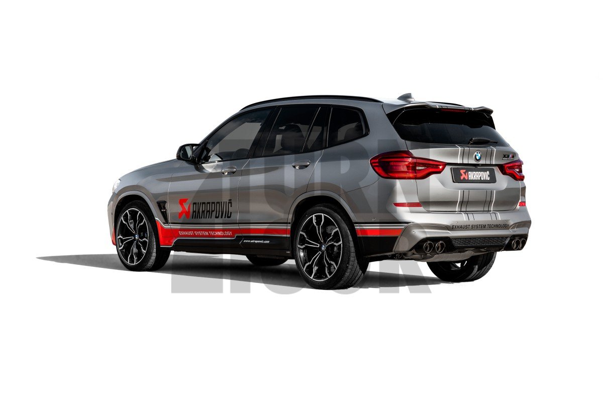 Akrapovic Slip-On Titanium Exhaust for BMW X3M F97 / X4M F98