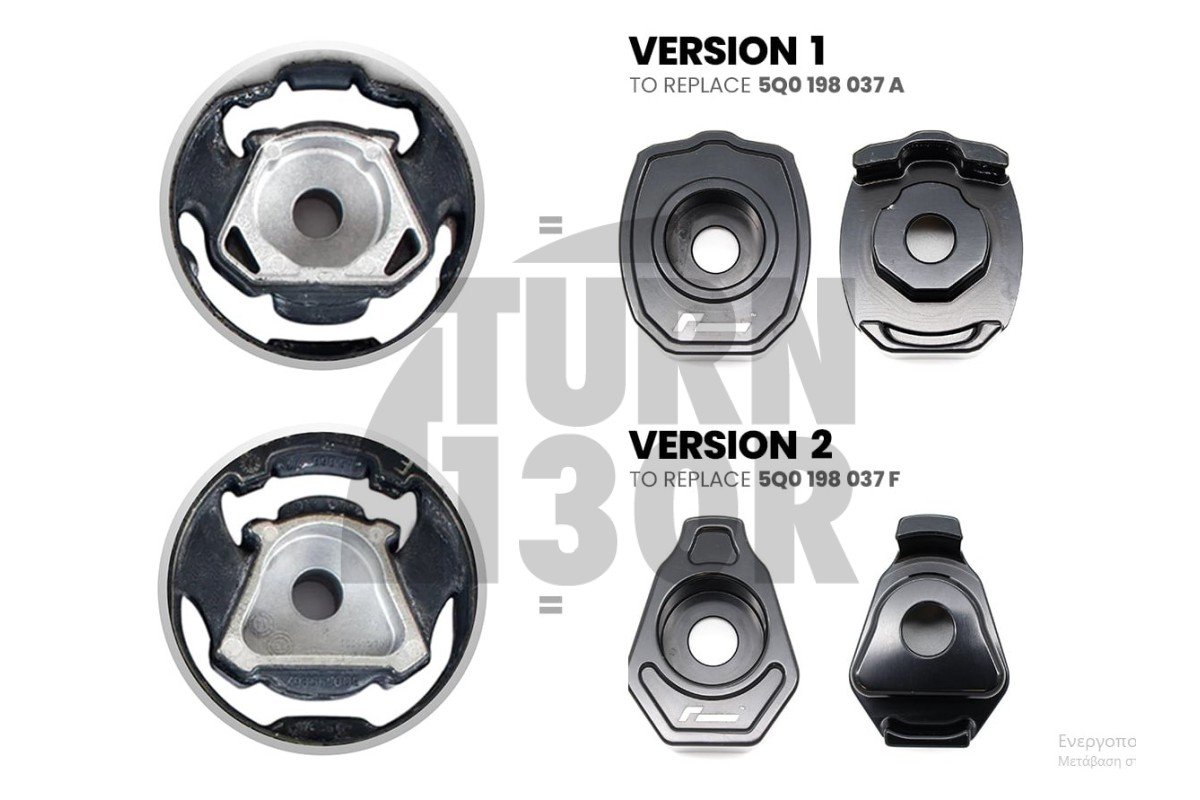 Lower Engine Mount Inserts S3 8V / RS3 8Y / Golf 7 / Golf 8 / Leon 3 Cupra MQB / Evo by Racingline