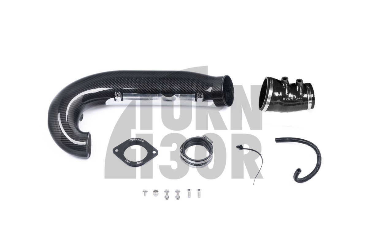 Eventuri Carbon Fiber Turbo Inlet Tube for Honda Civic Type R FK2