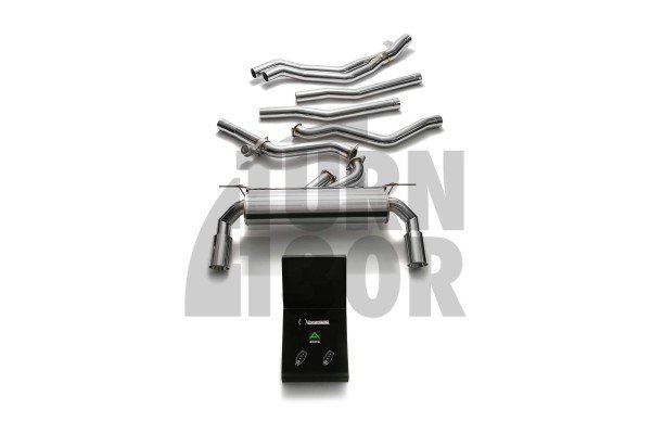 Armytrix Valvetronic Catback Exhaust System for BMW 140i - 240i F2x 
