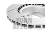 Dixcel SD Slotted Front Brake Discs for Renault Megane 3 RS