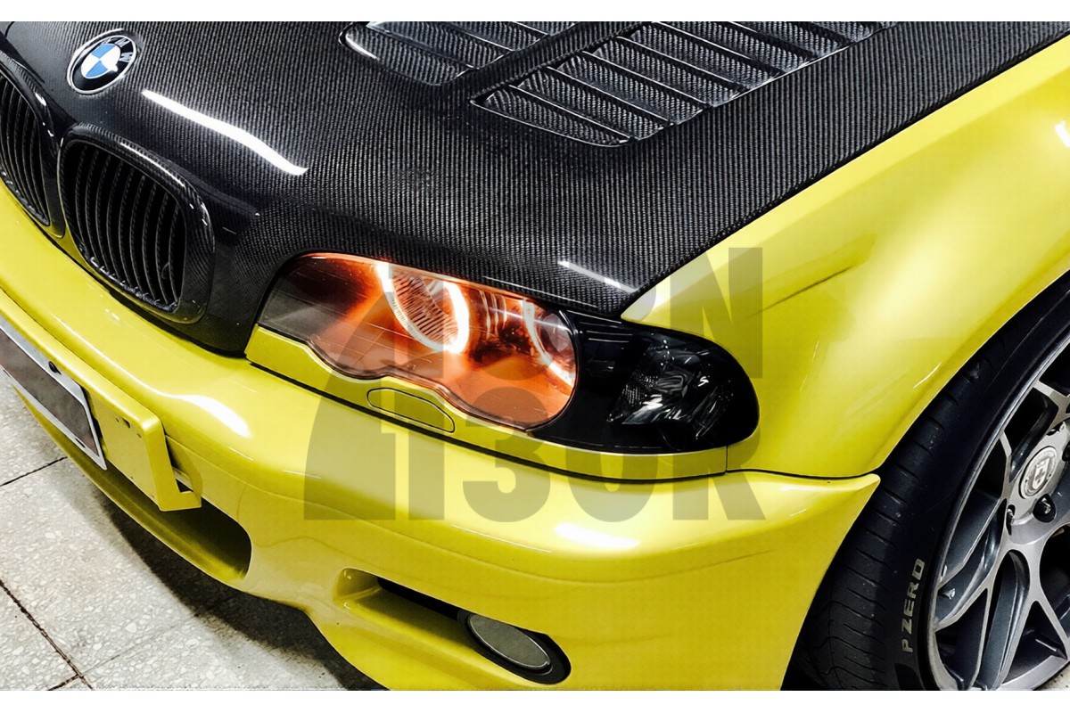 Seibon GTR-Style Carbon Fiber Hood for BMW M3 E46