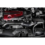 Honda Civic Type R FK2 / FK8 Carbon Fiber / Red Kevlar Engine Cover by Eventuri