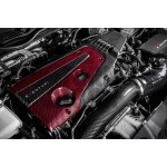Honda Civic Type R FK2 / FK8 Carbon Fiber / Red Kevlar Engine Cover by Eventuri