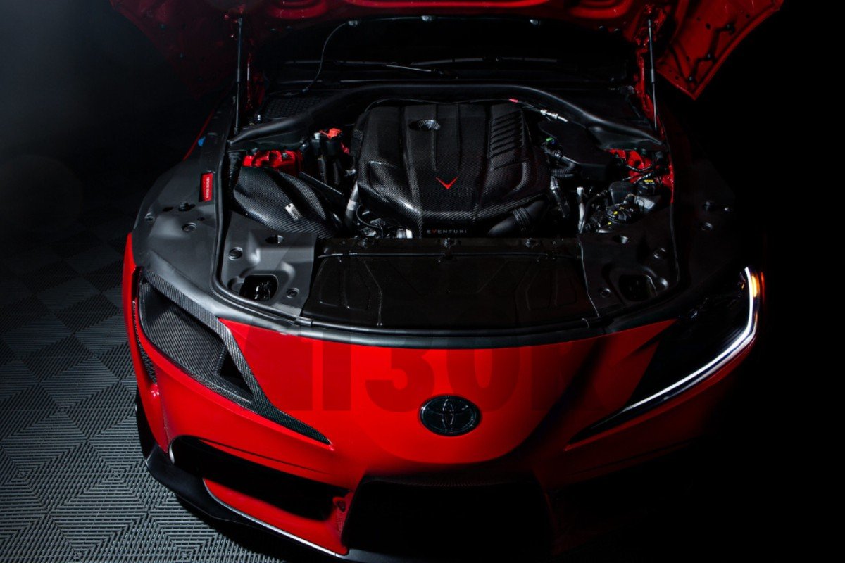 Eventuri Carbon Fiber Headlight Duct for Toyota Supra GR 3.0 A90 MK5