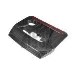 Eventuri Carbon Fiber / Red Kevlar Engine Cover for Toyota Yaris GR