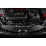 Eventuri Carbon Fiber / Red Kevlar Engine Cover for Toyota Yaris GR