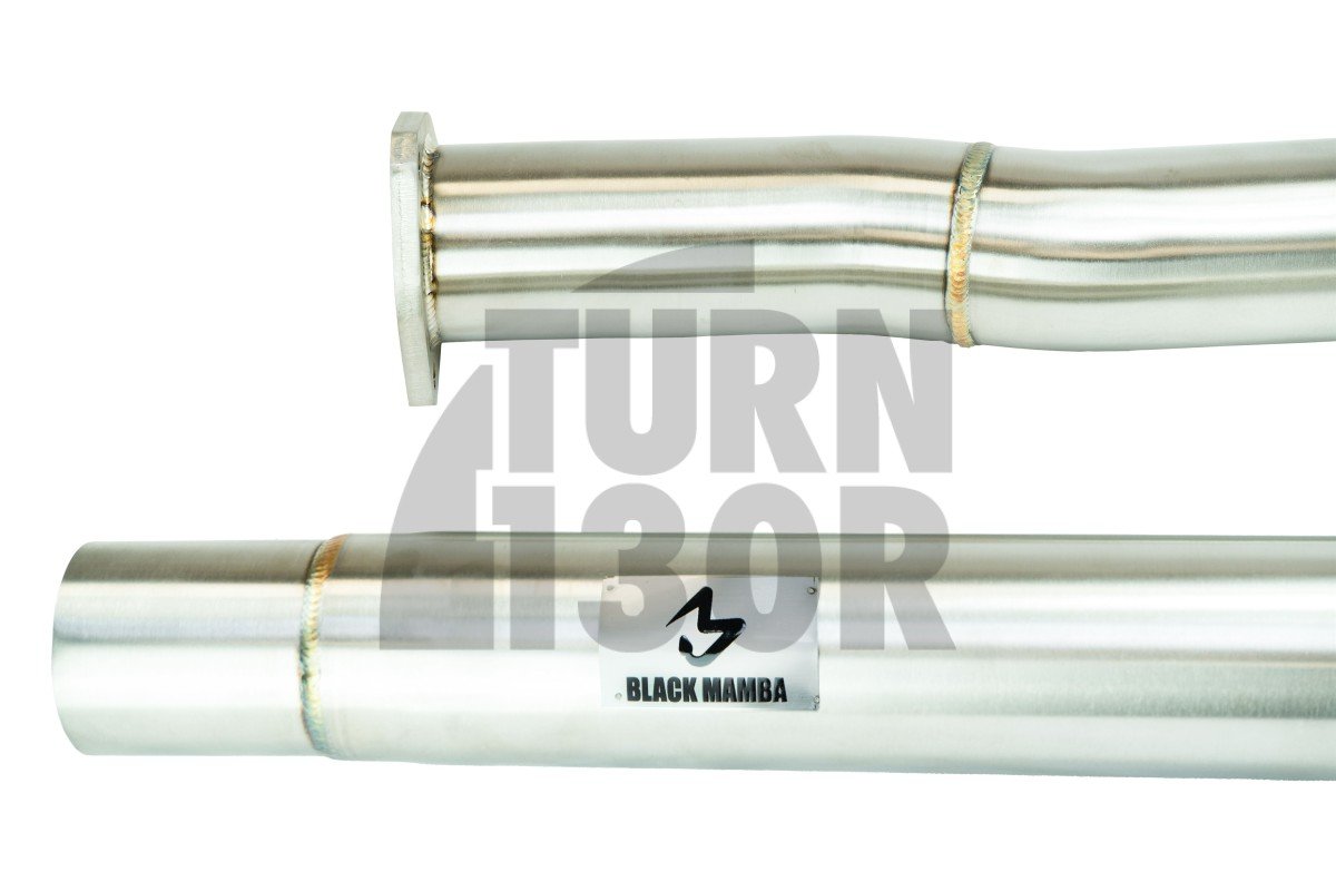 Black Mamba Secondary Catalyst Bypass for Audi RS3 8V.5 - TTrs 8s (No OPF)