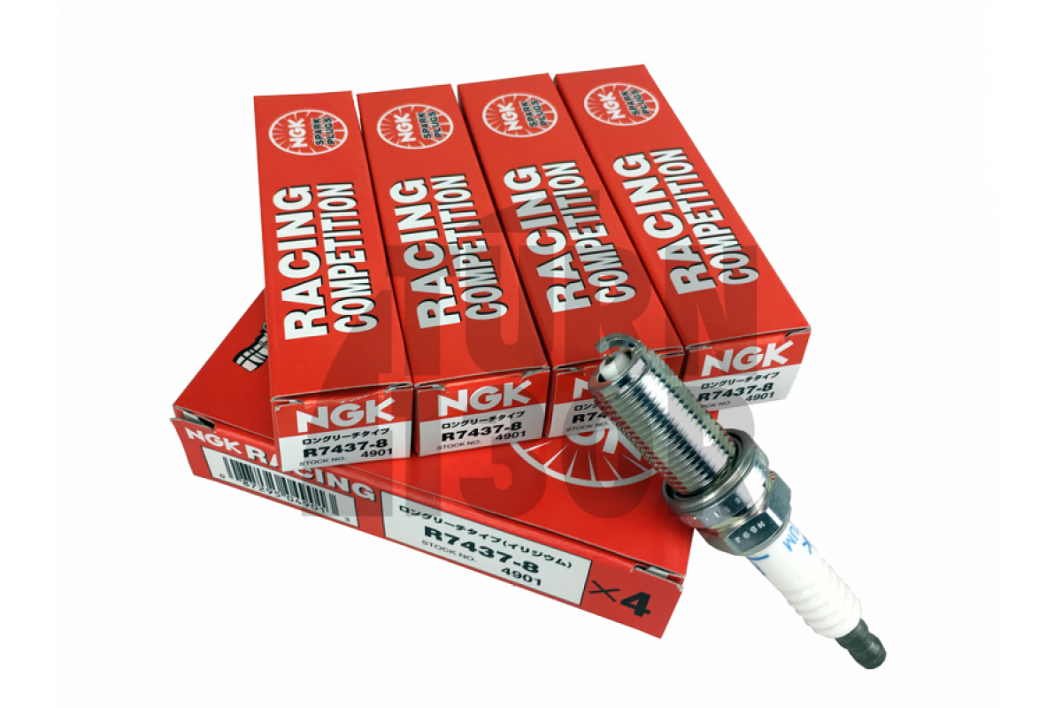 NGK Racing presents the Colder R7437-8 Spark Plugs designed for the Mitsubishi Lancer Evolution 9